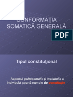 Conformatia Somatica Si Tipul Constitutional