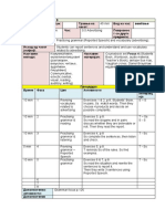 5 Focus 4 Lesson Plan