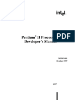 Pentium II Processor Developer's Manual: 10/20/97 9:21 AM FM