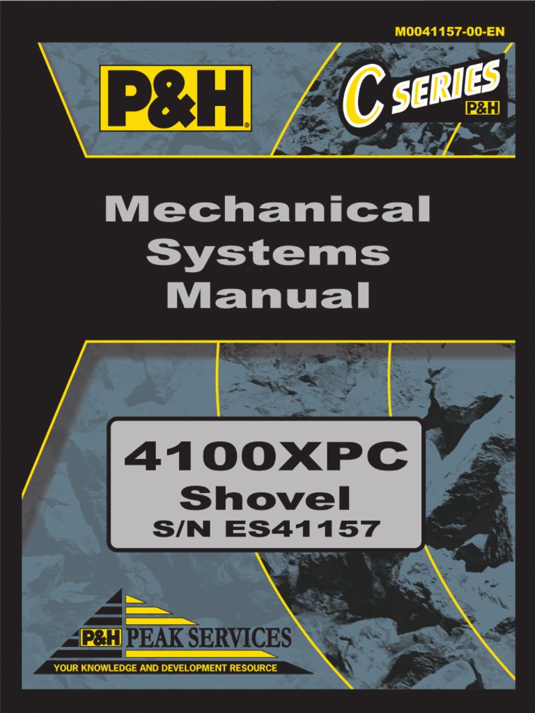 4100XPC Mechanical Systems Manual PDF PDF Equipment Machines