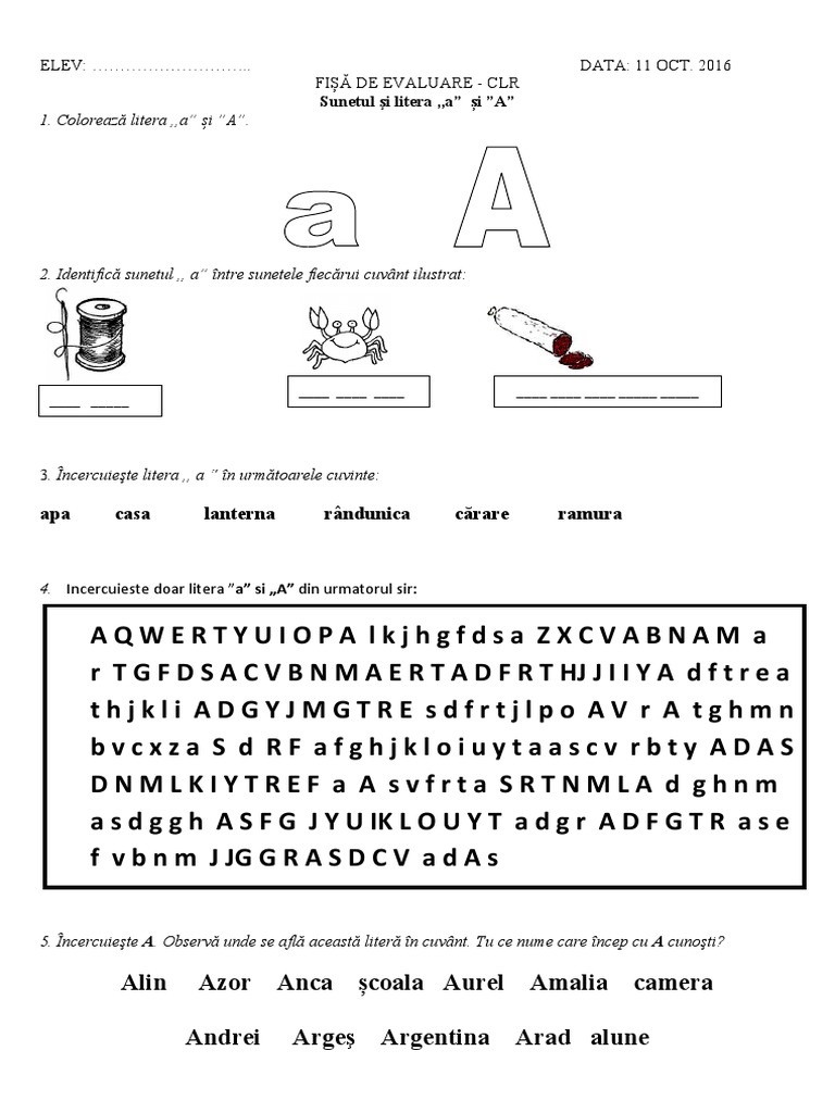 Litera A, A | PDF