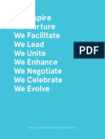 We Inspire We Nurture We Facilitate We Lead We Unite We Enhance We Negotiate We Celebrate We Evolve