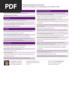 C# Coding Standards Cheat Sheet: by Via