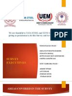 Tata Steel Gamharia Survey Results