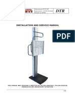 Installation and Service Manual: Data Emissione: Data Revisione: (R 6.6) Manuale Cod. MUT006