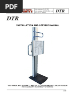 Installation and Service Manual: Data Emissione: Data Revisione: (R 6.6) Manuale Cod. MUT006