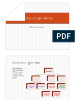 Mutazioni Genetiche PDF