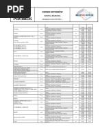 Cennik - Kostka - Brukowa POZBRUK 2011
