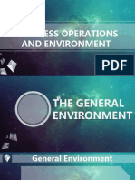 VARIOUS FORCES OF THE ENVIRONMENT
