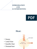 REFRIGERATION AND AIR CONDITIONING CYCLES