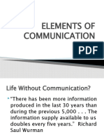 Chapter-4 Elements of Communication