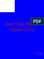 Linearly Variable Differential Transformers (LVDTS) : Beth Dassler