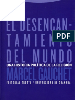 O Desencantamento Do Mundo - Marcel Gauchet PDF