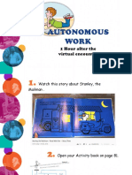 Autonomous work-Virtual class 3