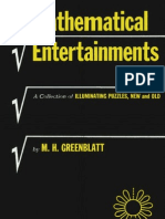 Mathematical Entertainments - A Collection of Illuminating Puzzles, New and Old