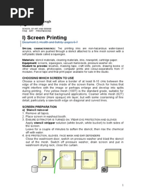 Screen Printing