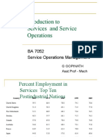 Introduction To Services and Service Operations