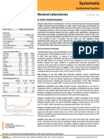 Neuland Laboratories: A Niche Tranformation