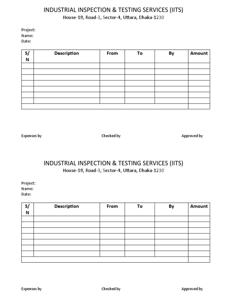 Industrial Inspection Services Overview | PDF