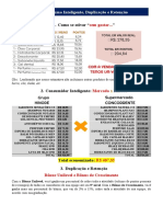 Consumo Inteligente, Duplicação e Retenção