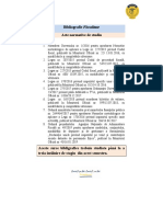 Fiscalitate An II S1 Bibliografie Acte Normative de Parcurs Pana La Intalnirea III