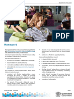 Homework: P-12 Curriculum, Assessment and Reporting Framework