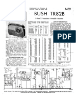 Bush TR82B - Trader Sheet