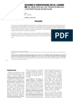 Representaciones E Identidades en El Caribe Colombiano: El Rescate de Las Tradiciones en