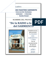 Proyecto Radio y Tele en el Sarmiento 