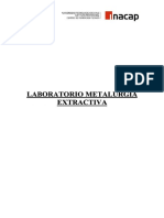 Laboratorio Metalurgia Extractiva