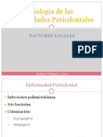 Etiología de La Enfermedad Periodontal