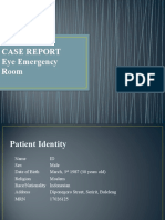 Case Report Eye Emergency Room