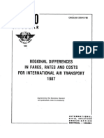 Cir 220 REGIONAL DIFFERENCES IN FARES, RATES AND COSTS FOR INTERNATIONAL AIR TRANSPORT 1987 PDF