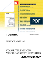 Color TV VCR Service Manual