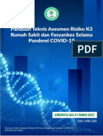 Panduan Teknis Asesmen Risiko K3 RS Dan Fasyankes Selama Pandemi Covid-19