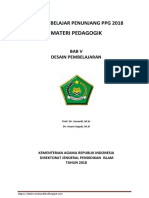 Materi Pedagogik PPG Bab-V-Desain-Pembelajaran