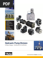 Parker HPD Product Bulletin HY28 2673 01 PDF