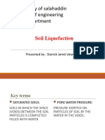 civil SOIL LIQUEFACTION ppt