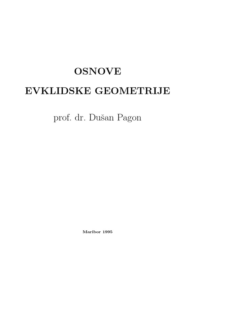 Abstract Geometry | PDF