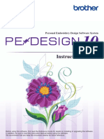 Instruction Manual: Personal Embroidery Design Software System