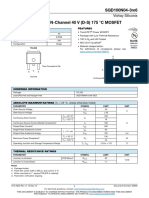 SQD100N04-3m6: Vishay Siliconix