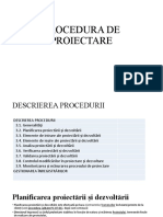 Curs 6. Procedura de Proiectare