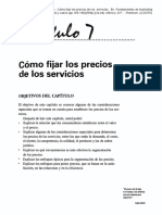 Cómo fijar precios servicios