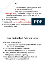 Network Layer: Routing, Addressing & Protocols