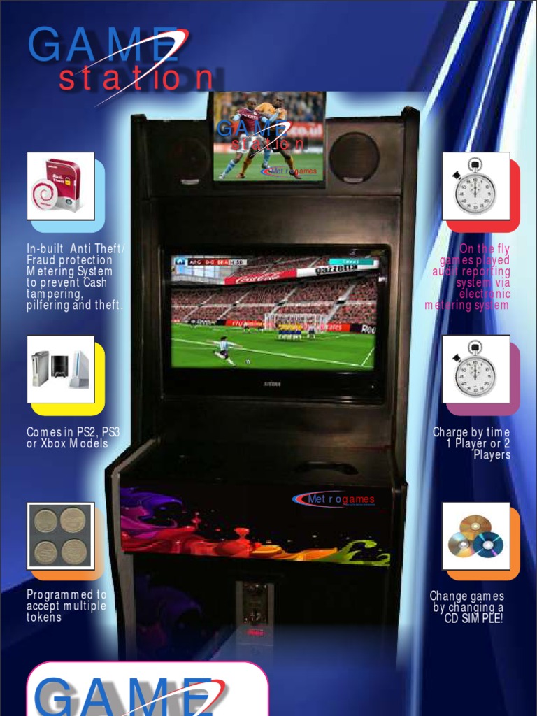 GameStation: Compact Arcade Solution | PDF | Video Games | Play Station 3