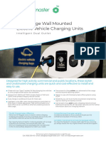 Fastcharge Wall Mounted Electric Vehicle Charging Units: Intelligent Dual Outlet