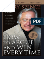 How To Argue N Win Every Time at Home at - Gerry Spence