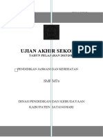 Soal Uas Penjaskes Tp. 2013-2014