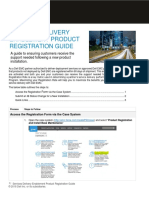 Services Delivery Enablement Product Registration Guide