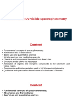 Introduction To UV-Visible Spectrophotometry